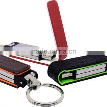 promotional bulk factory direct selling car key shape usb flash drive Brand Custom Leather Can be printed logo