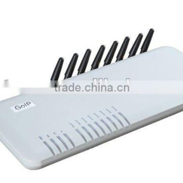 gsm to voip gateway router 8 ports