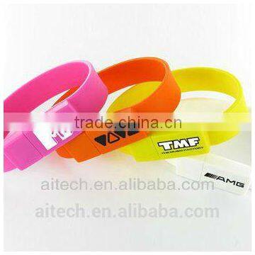 Fashion Bracelet Custom USB With Logo Printing,2GB/4GB/8GB Custom USB 16gb photo-5