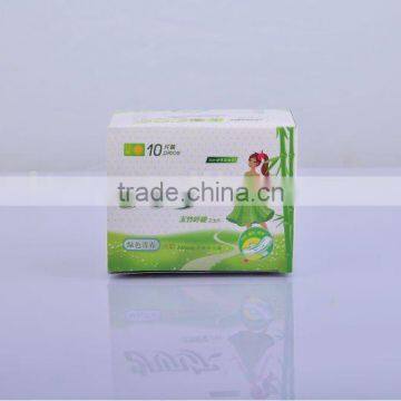 100% Natural and Biodegradable Corn and Bamboo Fiber Sanitary Napkin