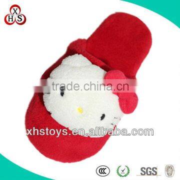 Hand Made High Quality Soft Cute plush animal duck slippers For Sale