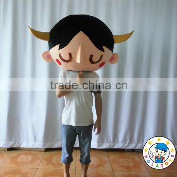 Hola custom mascot head/mascot costume supplier China
