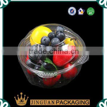 Clear Plastic Container For Fruits, Plastic Packaging Clamshell for Fruit