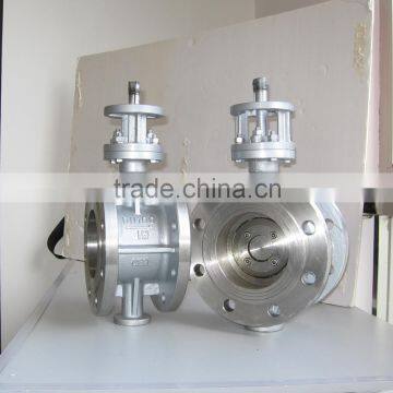 Ss304 Hard Seal Flange Butterfly Valve photo-2