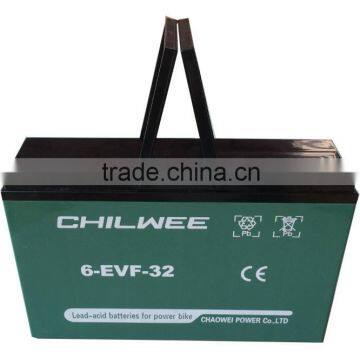 6-EVF-32(12V32A@3HR) CHILWEE Lead-Acid Battery for Electric Motorcycle photo-4