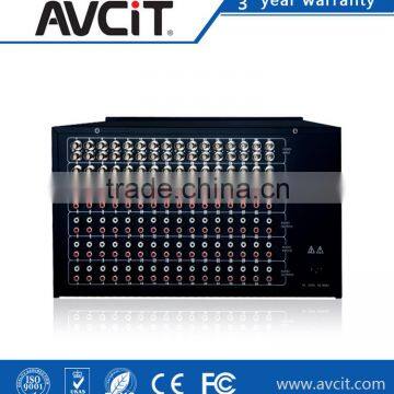 Composite Video/Analog Audio Signal Switching and Displaying, 32x32 Professional Matrix Switcher, AV Matrix Switcher