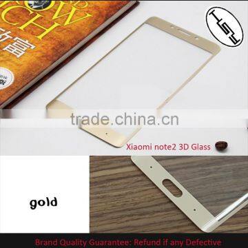 HUYSHE xiaomi note 2 3d screen protector tempered glass for xiaomi mi note2