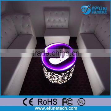 Customized Liquid Pub Bar Table,led Cafe Counter Table,liquid High Top Bar Tables