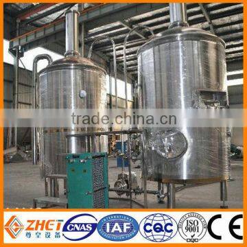 complete beer equipment/brewery system with CE certificate