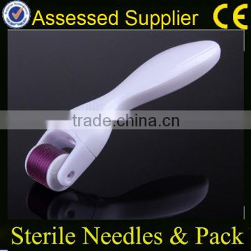 Steriled Needles & Package Microneedle Therapy Derma Roller For Hair Loss Treatment