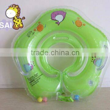Inflatable Green Baby Neck Ring Inflatable Neck Ring