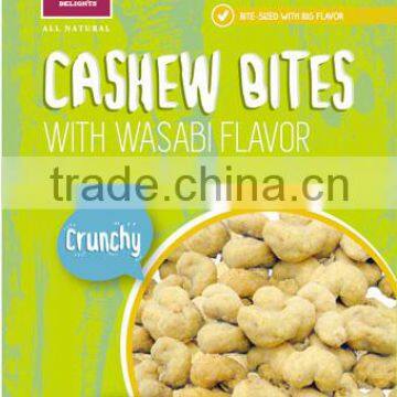 Good as cranberry, Made by bulk raw cashew, Wasabi cashews