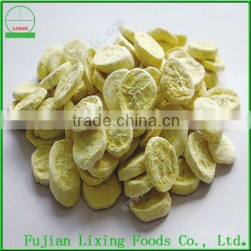 dried fruit of 100% natural frozen dried banana