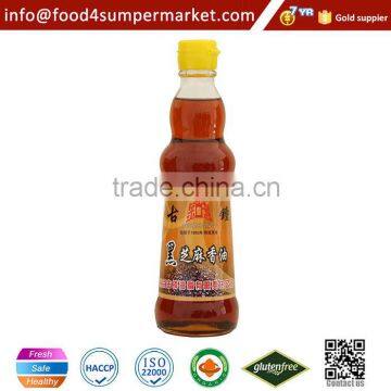300ml Back Sesame Seed Pure Oil Black Sesame Seed Oil