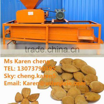 almond machine/almond cracking machine