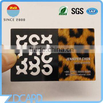 Stainless Steel Card With Magnetic Stripe Metal VIP Member Card