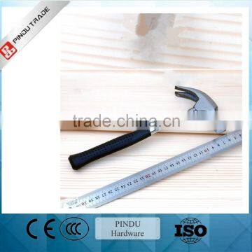 carbon steel nail hammer with steel handle