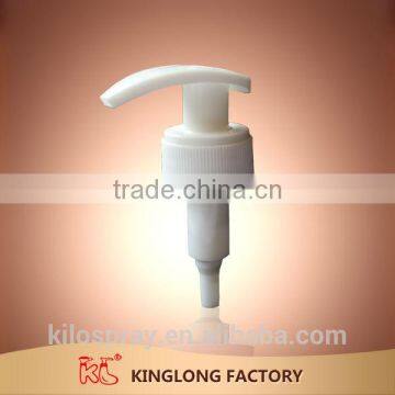 Kinglong Brand Screw Down Lock Durable Using Various Good Quality Lotion Pump