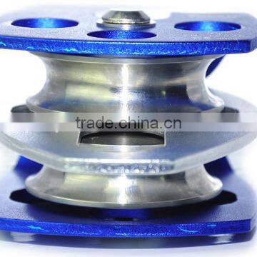 Climbing With Single Steel Wire Rope Double Pulley photo-4