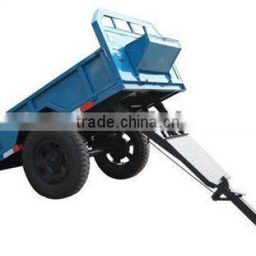 For Tiller Rotovator Power Tools 0.5-1.5Ton Two Wheel Mini Tractor Trailer-new design!!!!!