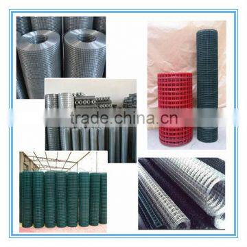 various grades of welded wire mesh from 14 gauge to 19 gauge thickness