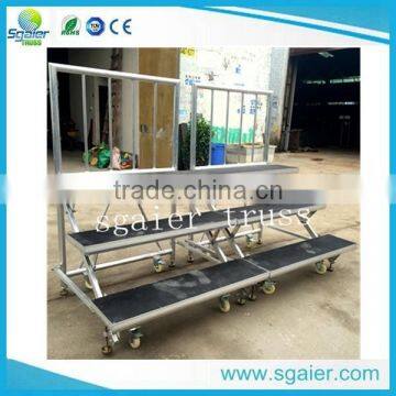 Folding Stage Aluminium Choir Risers, Chorus Platform