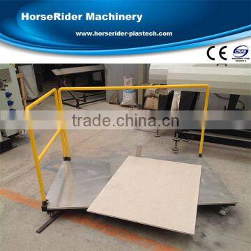 Horse Rider WPC Construction Template Extruding Machine photo-2