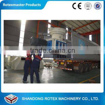 Malaysia Clients Wood Log Pellet Production Line Palm Shell /EFB Pellet Machine for Sales photo-3