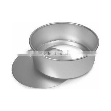 Anodized Aluminum Round Cheese cake pan with removable bottom