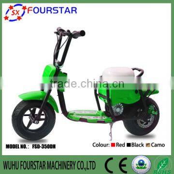 Fast two wheels 350w electric scooter for kids made in china