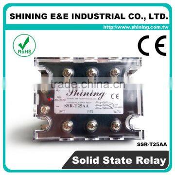 SSR-T25AA SSR General Purpose AC 24V 240V 3-Phase Solid State Relay photo-4