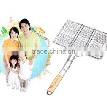 BBQ Picnic Roast Fish Vegetable Metal Mesh Rack photo-4