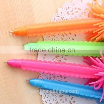 Creative Novelty LED cactus ball pen with led light ,advertising ball pen