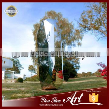 High Polished Stainless Steel Mirror Sculpture