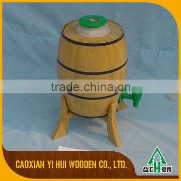 Professional China Factory Decorative Wood Wine Barrel