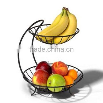 Best Selling 2 Tier Decorative Fruit Basket