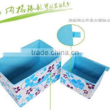 N495 Household Non Woven Box Foldable Water Proof Storage Box photo-3