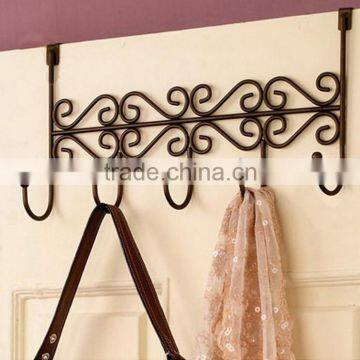 Metal Over The Door Hanging Hooks photo-3