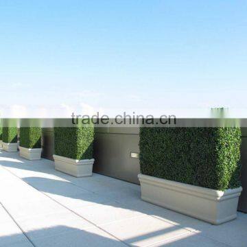 high quality home/park/garden/festival/shopping mall indoor&outdoor decoration artificial green boxwood hedge