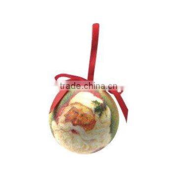 Polyfoam Santa Claus Christmas Ball Ornament Decoration