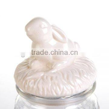Glass Storage Jar With Ceramic Clip Lid photo-3