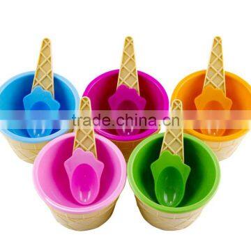 BSCI Factory Food Grade Plastic Ice Cream Serving Bowl,Round Ice Cream Bowl photo-4