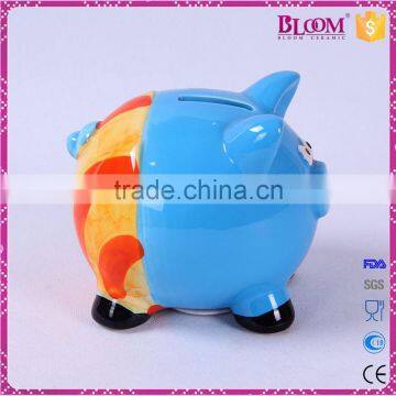 New Design of Hand Painted Ceramic Custom Coin Bank photo-4