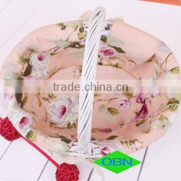 Wholesale White Wicker Valentine Gift Basket Supplier photo-3