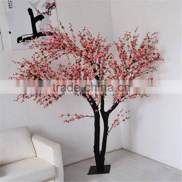 SJ20171228 Small Artificial Pink Cherry Tree Home Decoration Pieces photo-3