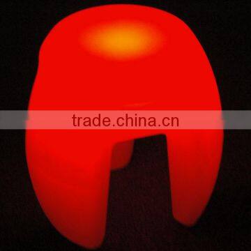 PE Material Led Light up Stool/ RGB Full Color Changing Led Stand Stool photo-4