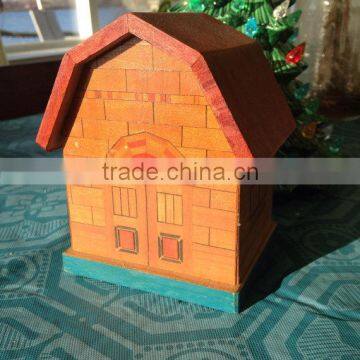 Vintage Christmas Village Church photo-4