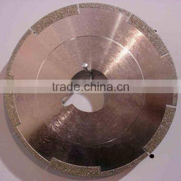 Special shape Electroplated Diamond saw blades /Electroplated Diamond cutting disc for soapstones