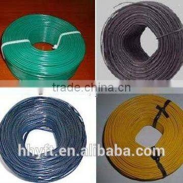 Green/yellow Pvc Coated Iron Tie Wire Square Hole on Sale photo-2