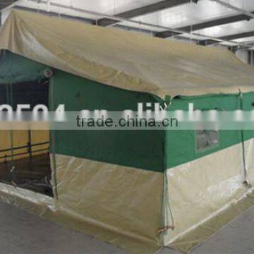 high quality waterproof double roof tent PVC coated with mud flap